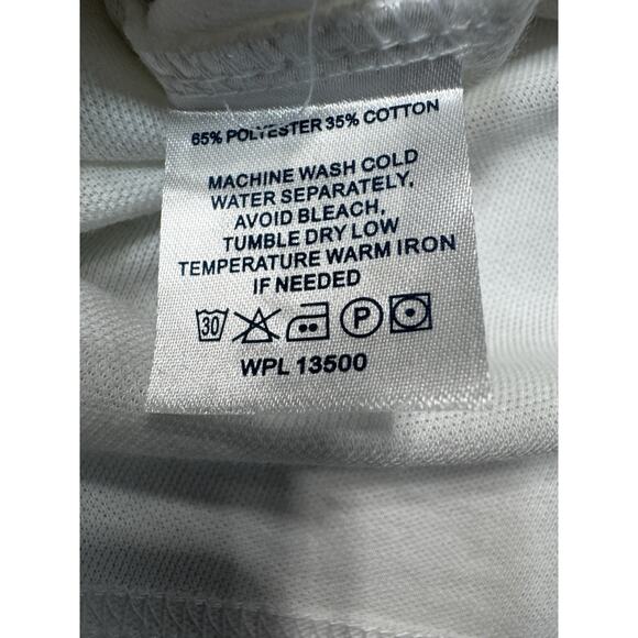 Rare Plum Island Animal Disease Center Polo Blue L White Embroidered DHS A - Picture 7 of 12